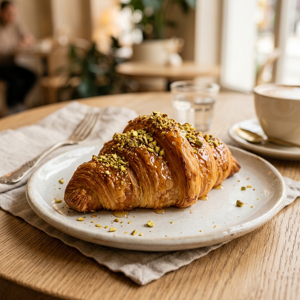 Antep Fıstıklı Kruvasan